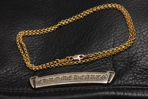 CHROME HEARTS　22Kロールチェーン