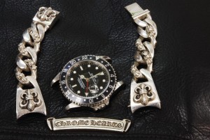 修理前のウォッチバンド