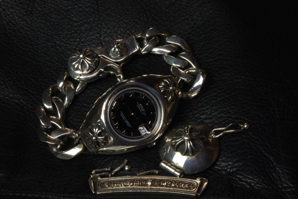 カスタム後のクロムハーツウォッチ