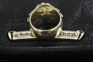 サイズ直し前のキーパーリングです。