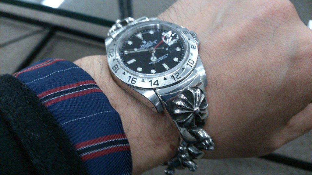 クロムハーツのブレスレット＆ロレックス