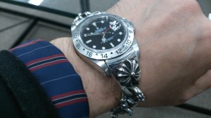 クロムハーツのブレスレット＆ロレックス