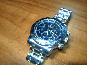 取付前のゼニスの時計