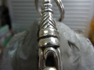 彫刻台に固定します、文字が無い；