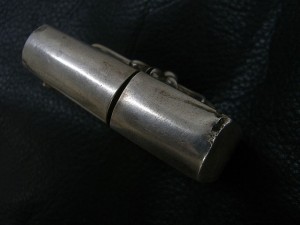 クロムハーツCHクロスジッポ　修復前