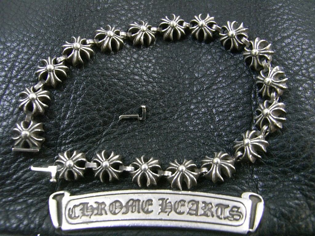 修理前のクロムハーツ　ブレスレット