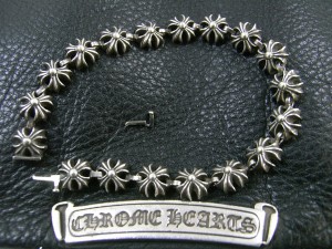 修理前のクロムハーツ　ブレスレット