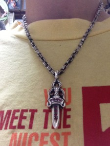 装着したところ